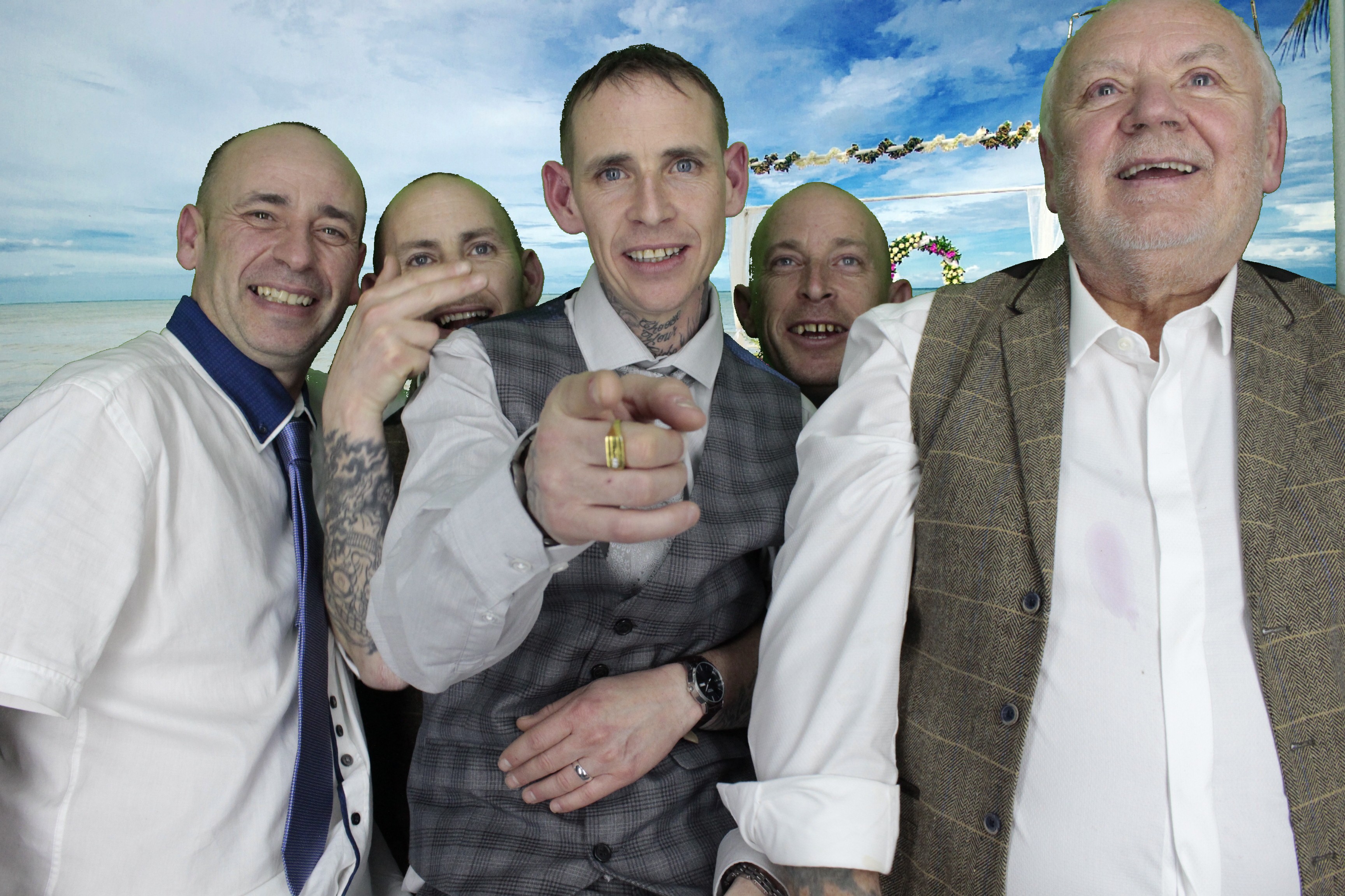 Nikki Carr's Wedding | View more photos from the event at gallery.myphotoboothexperience.co.uk/u/MyPhotoBoothExperienceLtd/Nikki-Carrs-Wedding